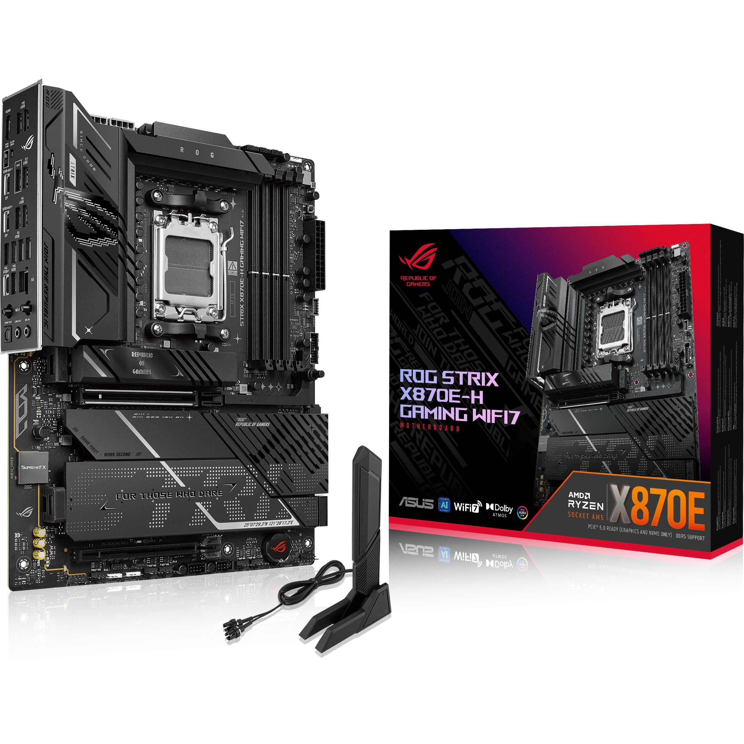 Материнcкая плата ASUS ROG STRIX X870E-H GAMING WIFI7 (90MB1M90-M0EAY0) фото 1