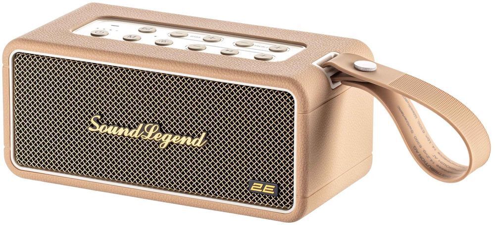 Портативна акустика 2E SoundLegend Brown (2E-BSSLWBN)