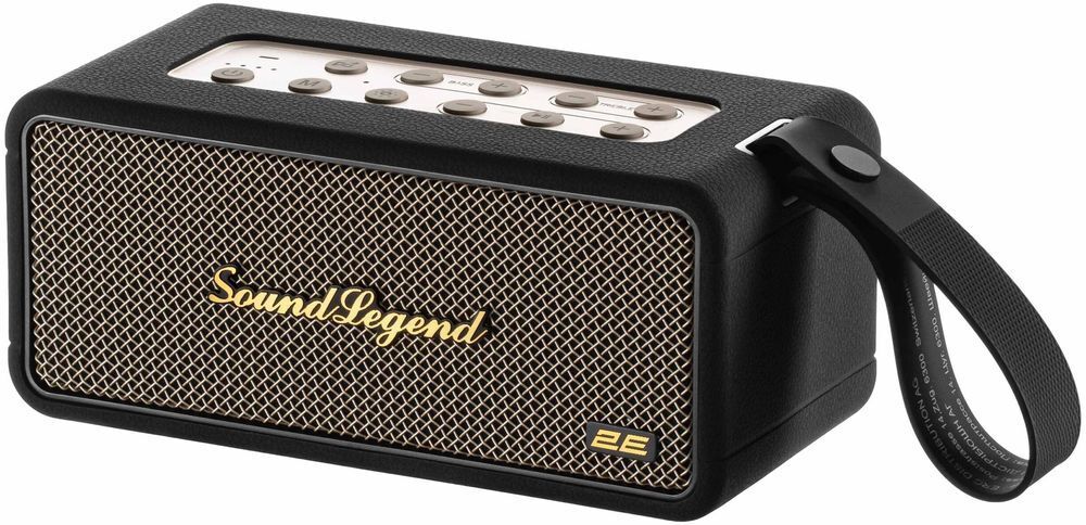 Портативна акустика 2E SoundLegend Black (2E-BSSLWBK)