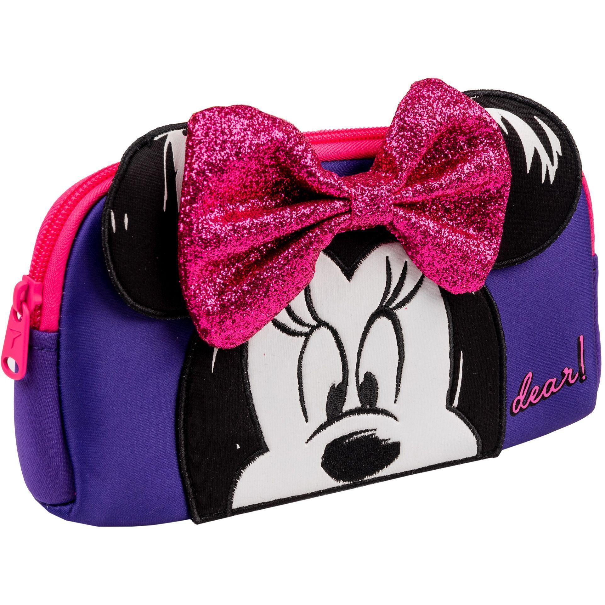 Пенал м`який YES TO-01-1 Minnie Mouse, фіолетовий (533006)фото1