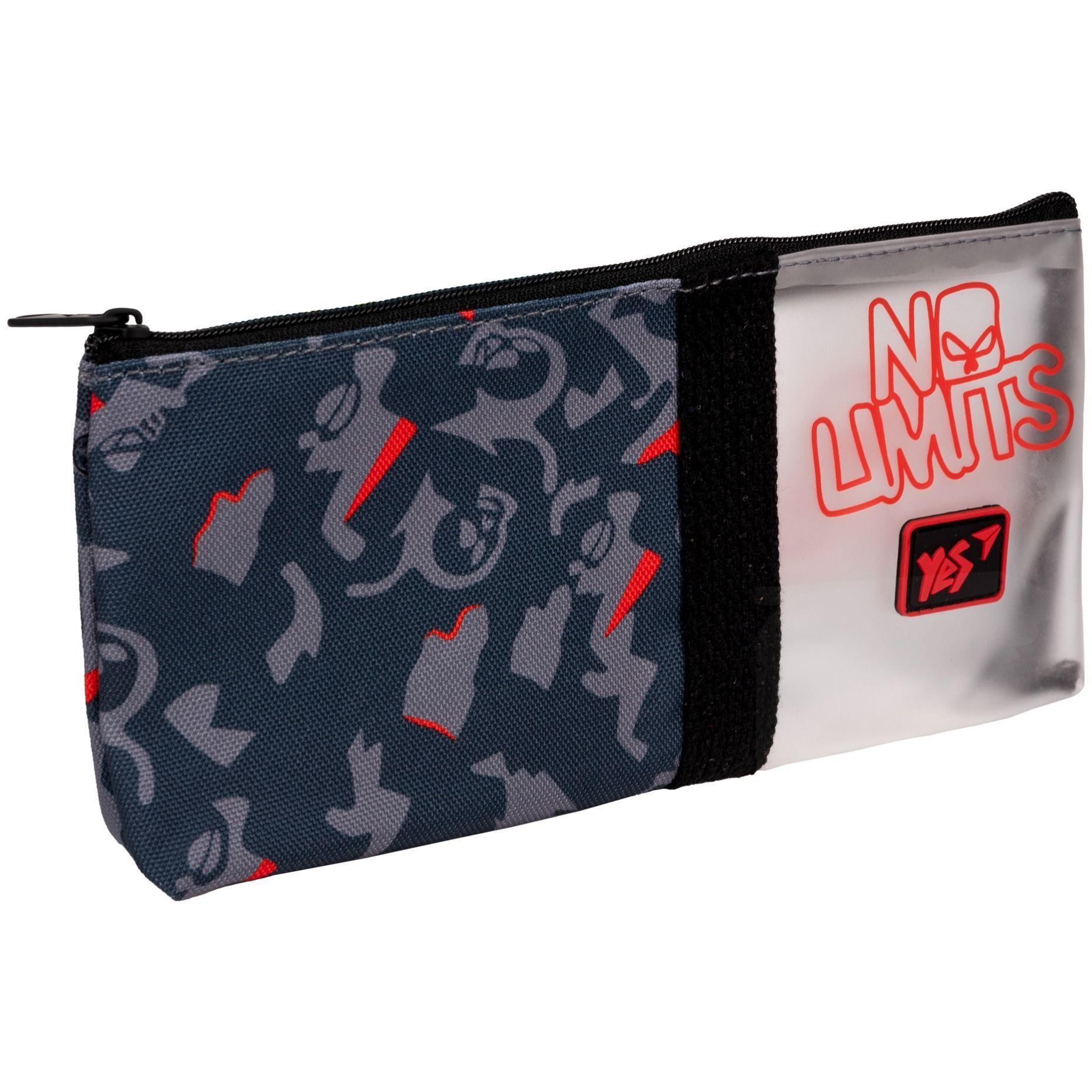 Пенал м'який YES PH-28-1 No Limits (533504)фото1