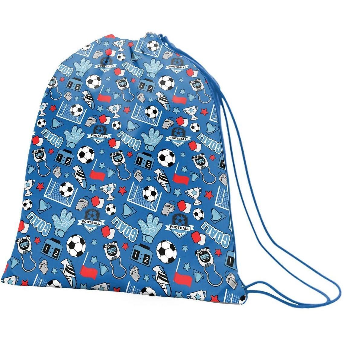 Сумка для взуття 1Вересня SB-10 Football, синій (552589)фото1