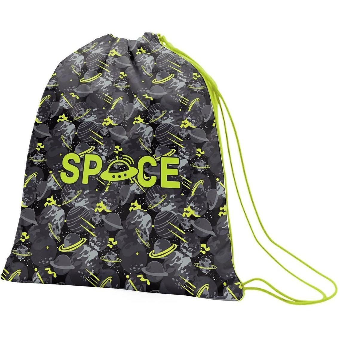 Сумка для взуття 1Вересня SB-10 Space, чорний (552563)фото