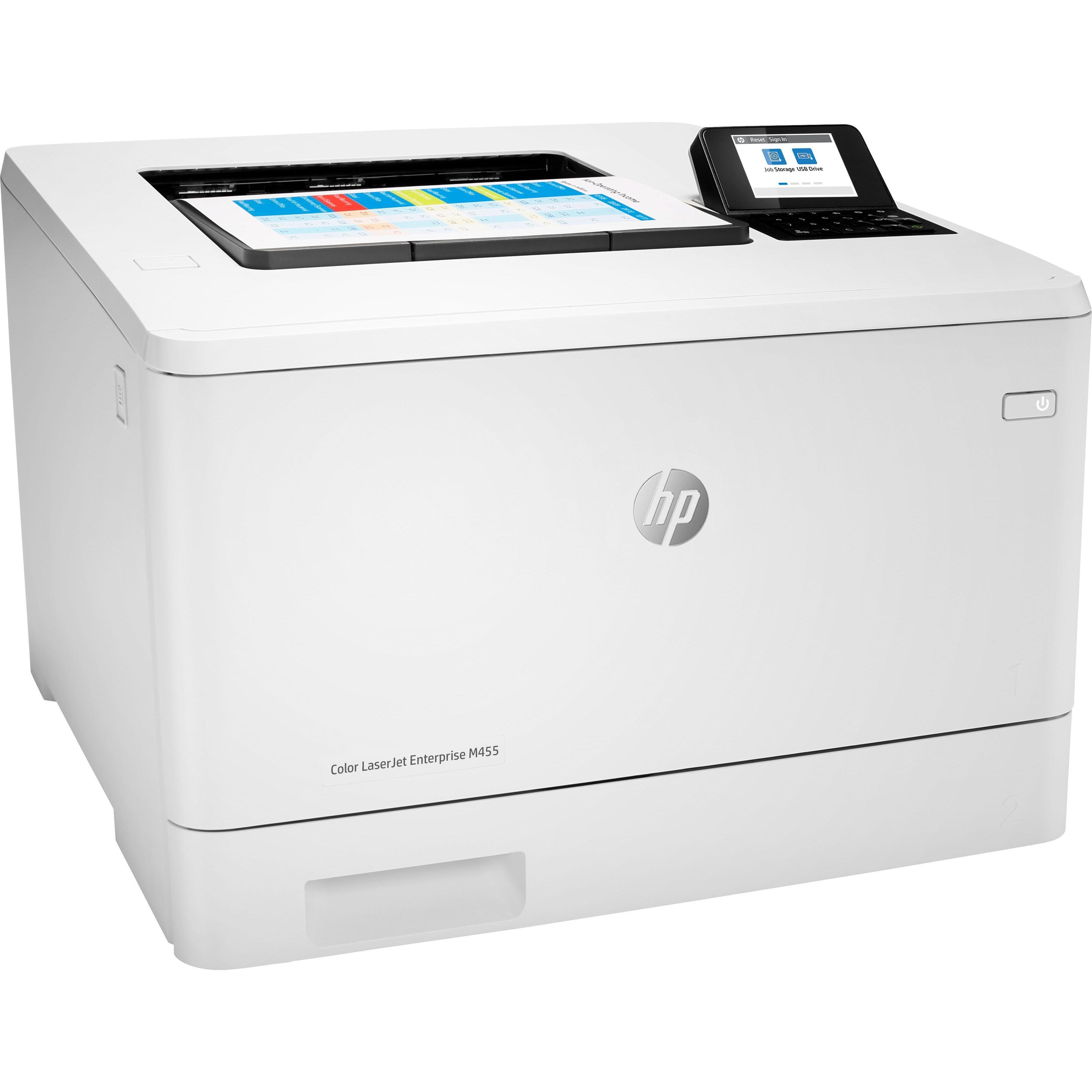 Принтер лазерний HP Color LaserJet Enterprise M455dn (3PZ95A) (Пошкоджене пакування)фото1