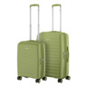 Набір валіз 2E Aero (M+S) оливково-зелений 2E-SPP-AERO-SET2-MG