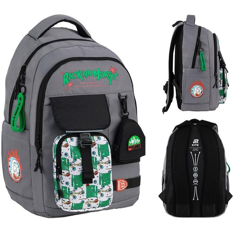Рюкзак Kite Education teens 2597L Rick & Morty (rm25-2597l)фото1