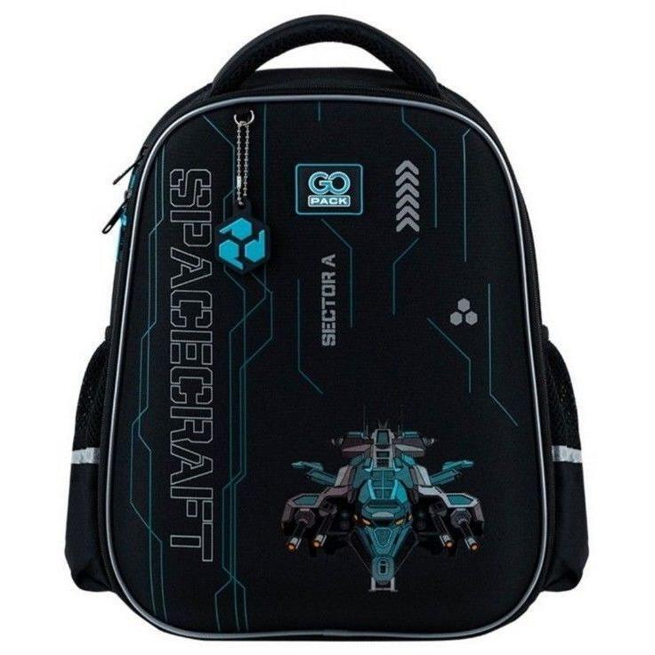 Рюкзак шкільний напівкаркасний GoPack Education Spacecraft 165M Studio Pets (go25-165m-5)фото1