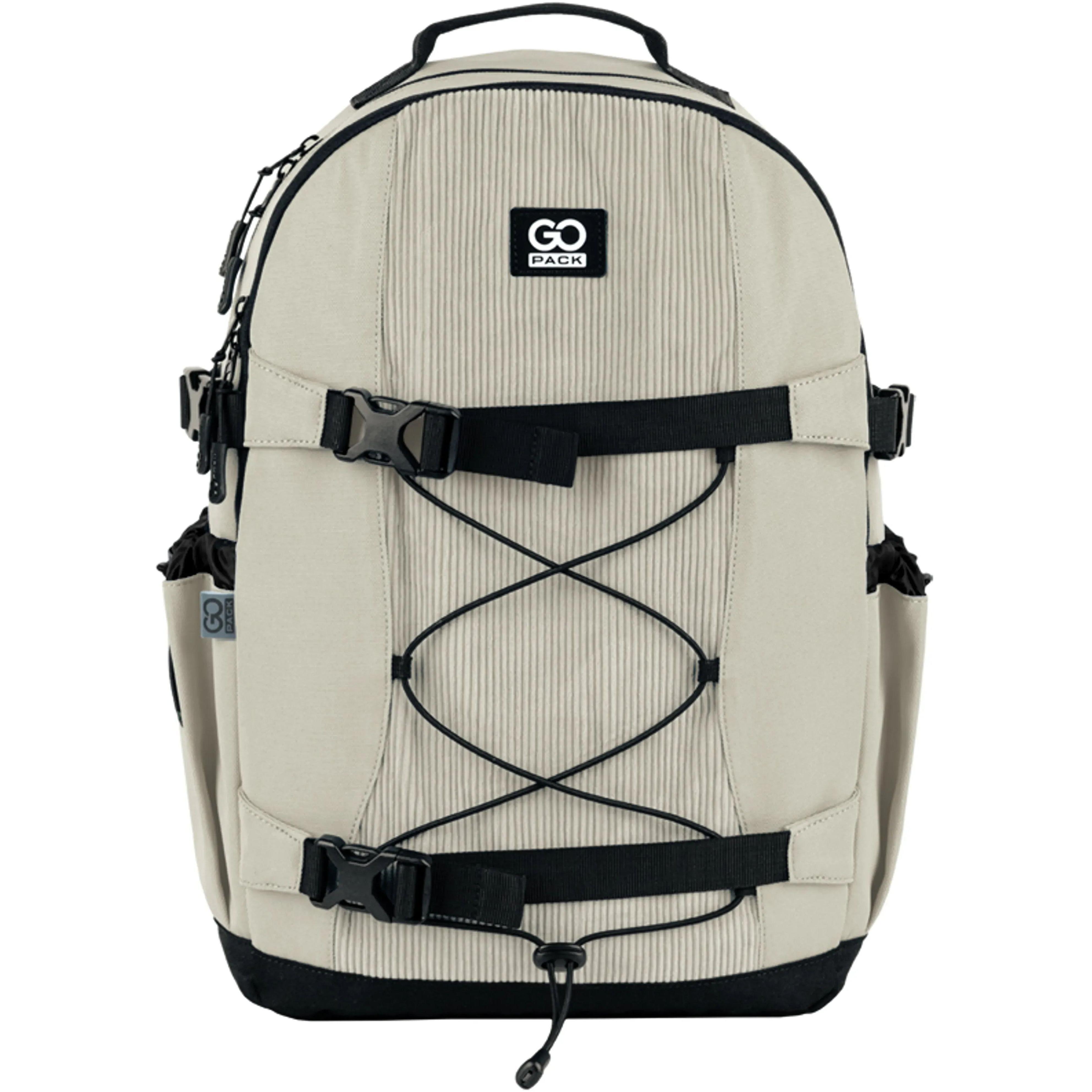 Рюкзак GoPack Education teens 186 бежевий (go25-186l-4)фото1
