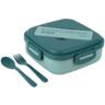 Ланчбокс Kite з розділювачем 1100 мл, зелений (k23-186-1)