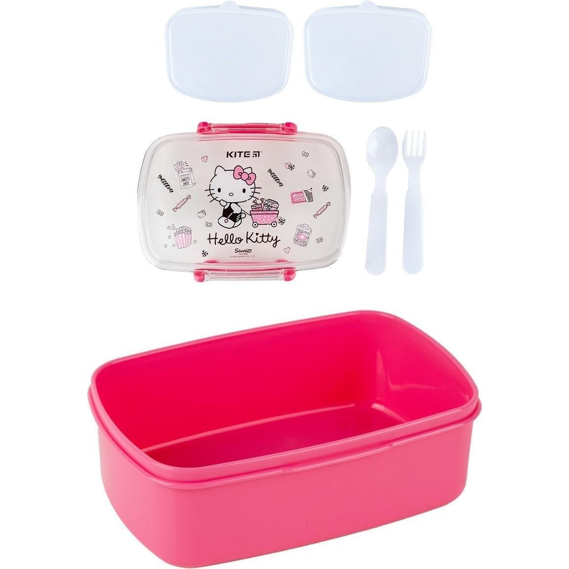 Ланчбокс Kite з наповненням 750 мл, Hello Kitty-2 (hk24-181-2)фото