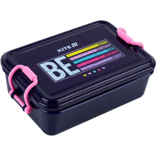 Ланчбокс Kite 650 мл Be Happy (k25-175-1)