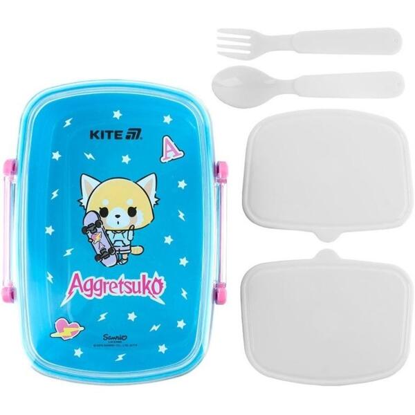 

Ланчбокс Kite с наполнением Kite 750 мл, Aggretsuko (ar25-181)