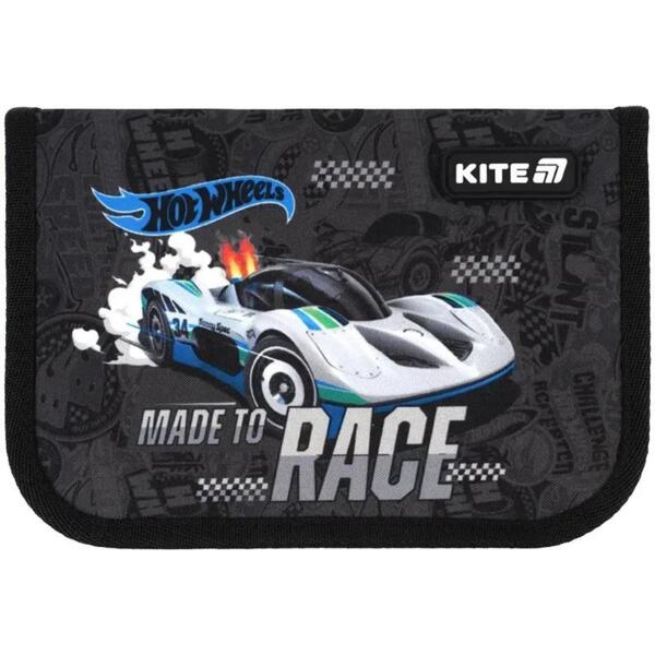 Пенал Kite без наполнения 621 Hot Wheels (hw25-621)