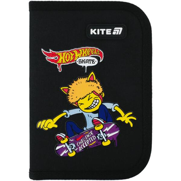 Пенал Kite без наполнения 622-2 Hot Wheels (hw25-622-2)