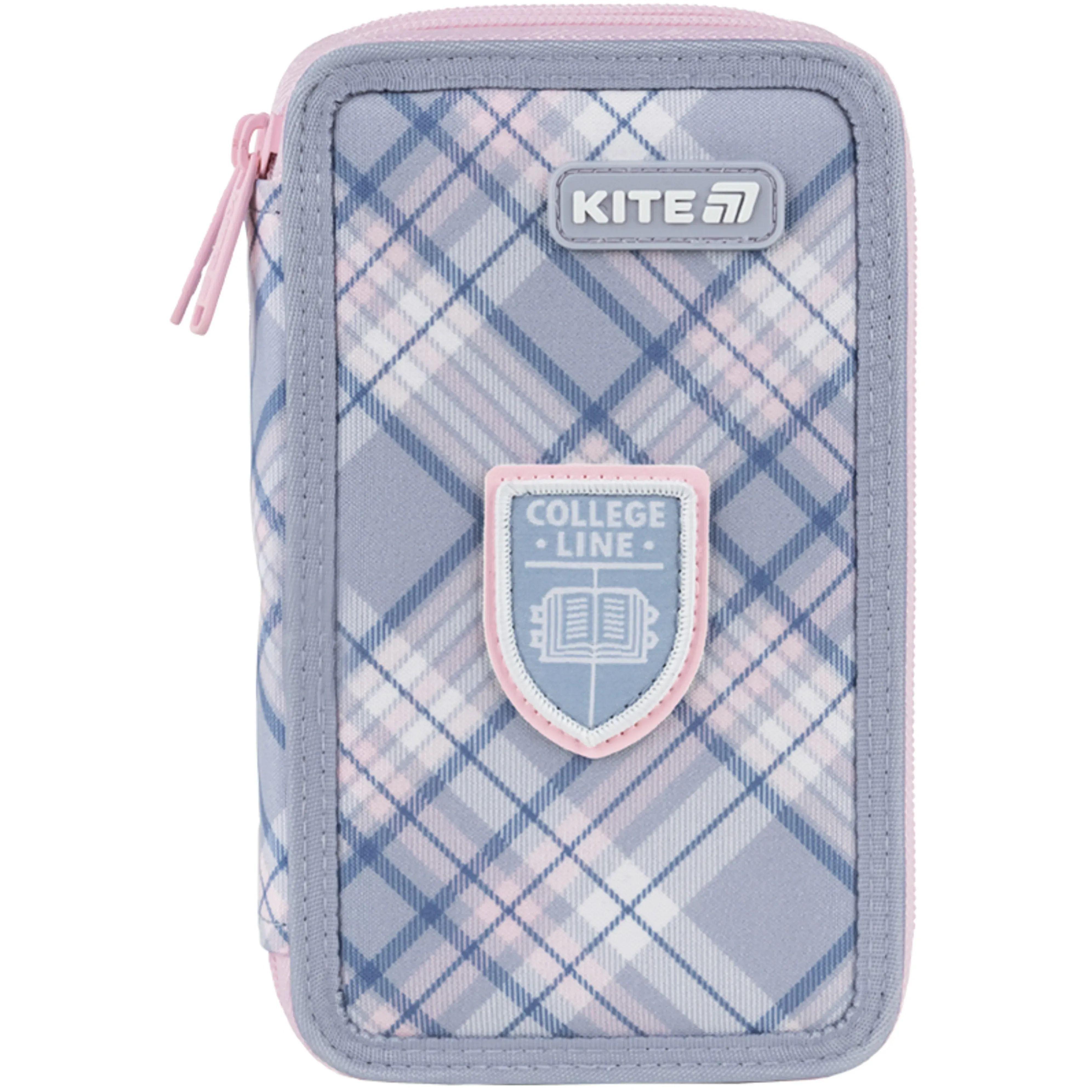 Пенал Kite 2 від., без наповнення 623 College Line Girl (k25-623-1)фото1