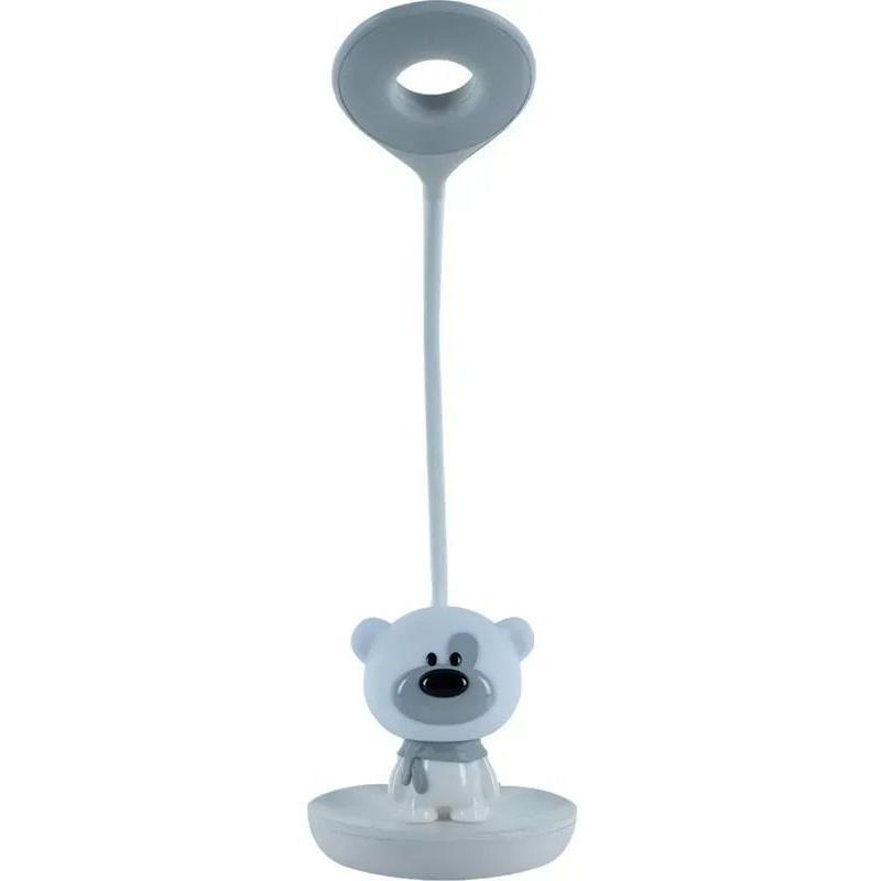 Настольная лампа Kite LED с аккумулятором Bear, белый (k24-492-2-1)
