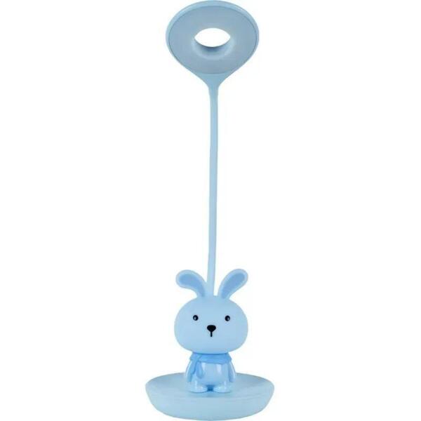 

Настольная лампа Kite LED с аккумулятором Bunny, синий (k24-492-1-3)