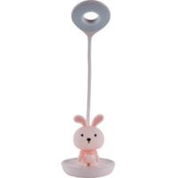 Настольная лампа Kite LED с аккумулятором Bunny, розовый (k24-492-1-2)