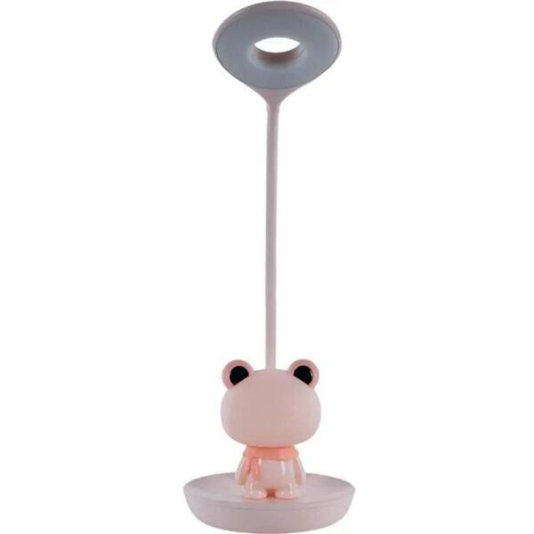 

Настольная лампа Kite LED с аккумулятором Froggy, розовый (k24-492-3-2)