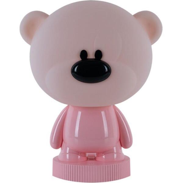 Светильник-ночник LED с аккумулятором Bear, розовый (k24-490-2-2)