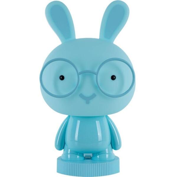 Светильник-ночник LED с аккумулятором Bunny, синий (k24-490-1-3)