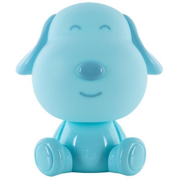 Светильник-ночник LED с аккумулятором Doggy, синий (k24-491-3-3)