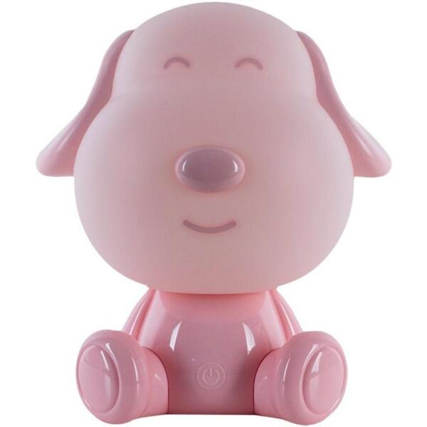 

Светильник-ночник Kite LED с аккумулятором Doggy, розовый (k24-491-3-2)
