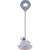 Настольная лампа Kite LED с аккумулятором Cloudy Bear, розовый (k24-493-2-2)