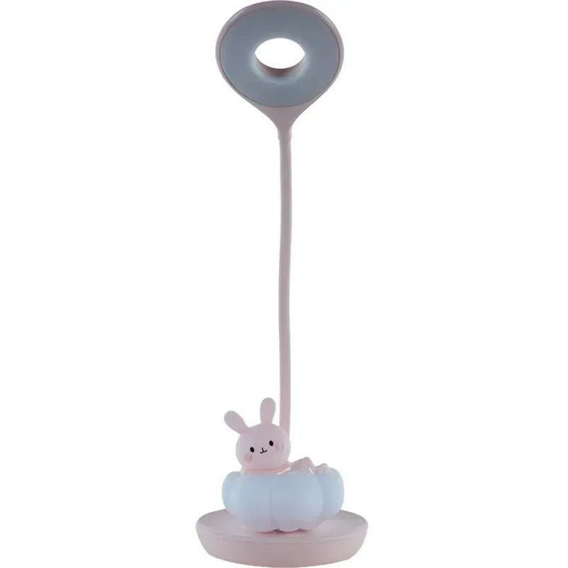 Настольная лампа Kite LED с аккумулятором Cloudy Bunny, розовый (k24-493-1-2) фото 1