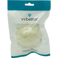 Губка-конжак Vvbetter для вмивання 1 шт