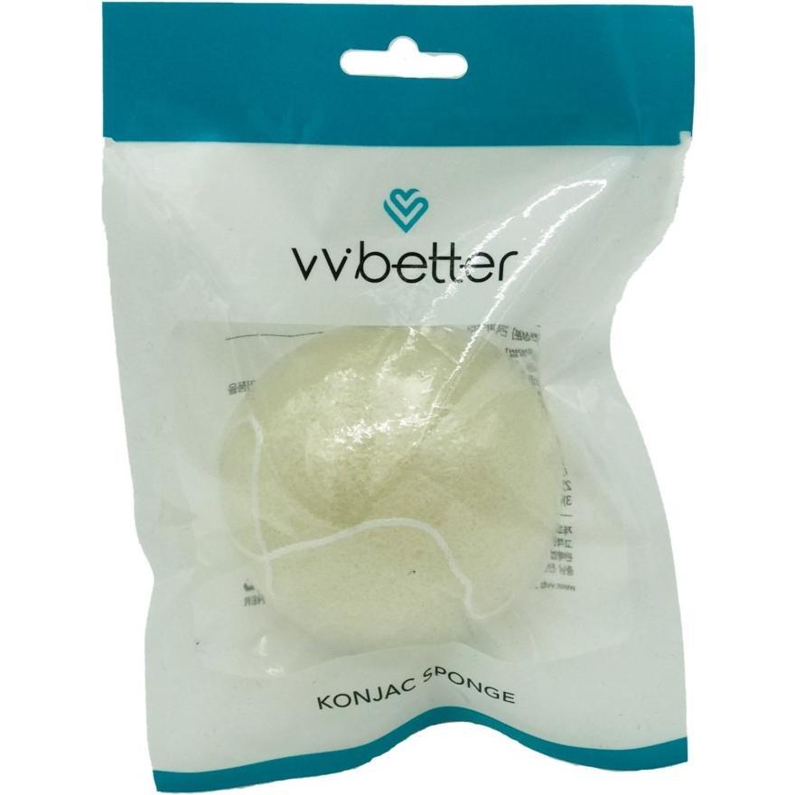 Губка-конжак Vvbetter для вмивання 1 штфото1