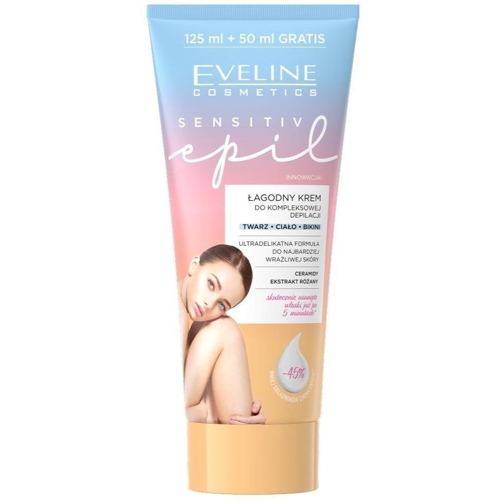 Крем для депиляции Eveline Sensitive Epil комплексный 175 мл фото 1