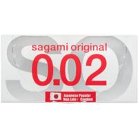 Презервативи Sagami Original 0.02 поліуретанові 2 шт