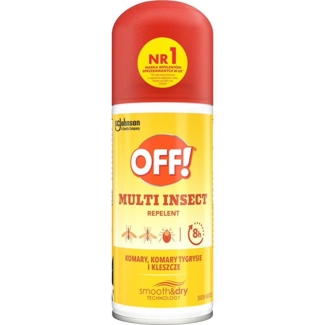 Сухой аэрозоль OFF! Multi-Insect против комаров и клещей 100 мл фото 1