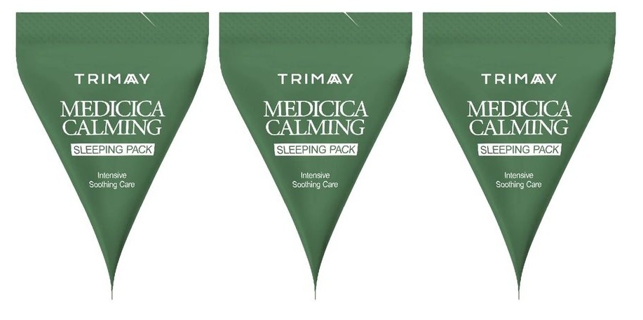 Набор ночных масок для лица Trimay Medicica Calming 3 г х 3 шт. фото 1
