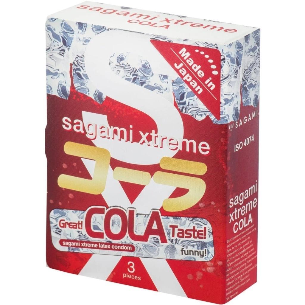 Презервативи Sagami Xtreme Cola латексні 3 штфото1