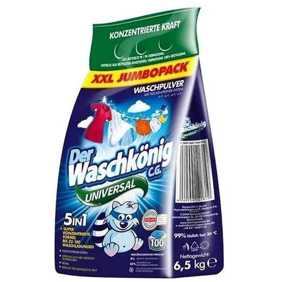 Пральний порошок Waschkonig Universal 6.5 кгфото