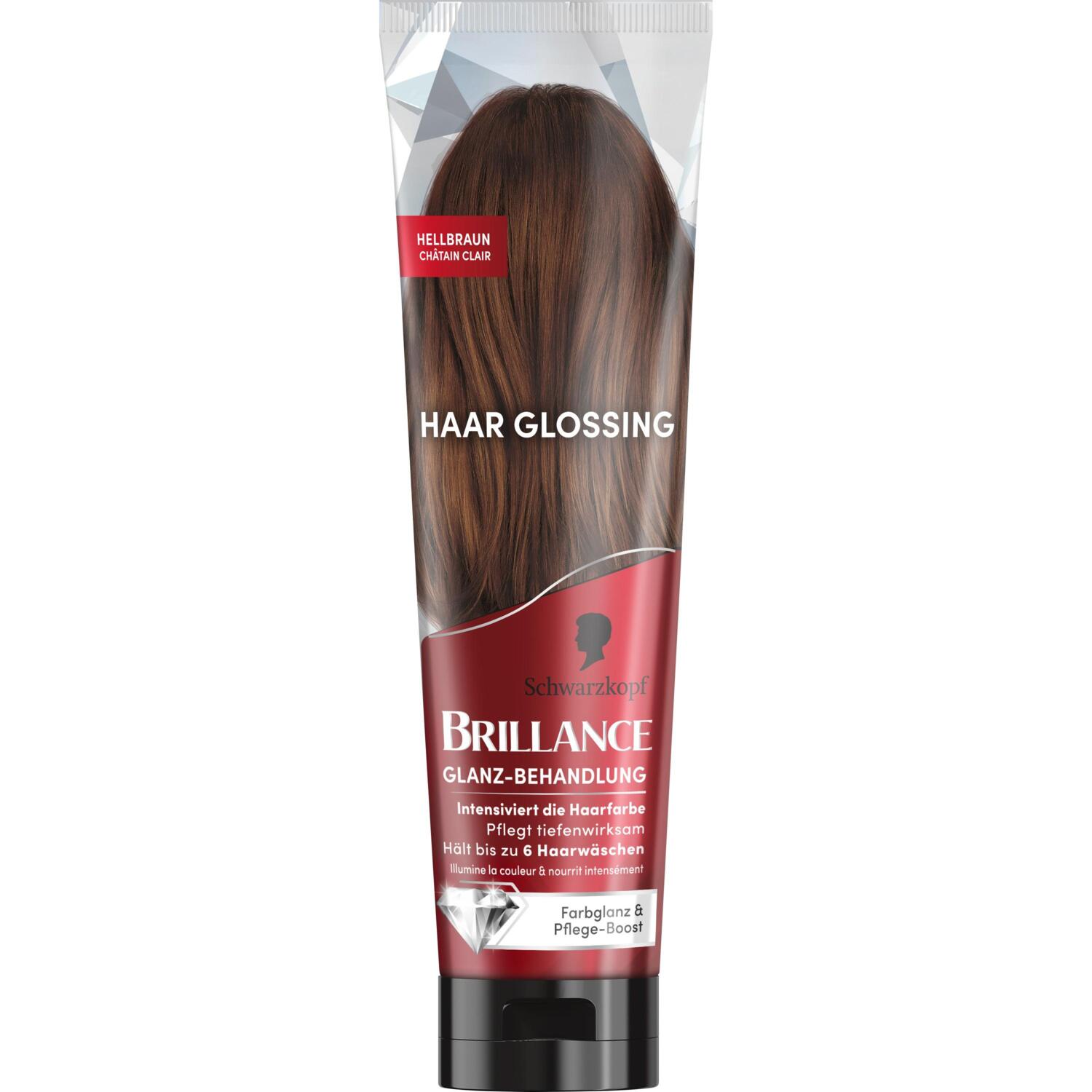 Тонирующий бальзам для волос Brillance Hair Gloss Элегантный каштан 150 мл