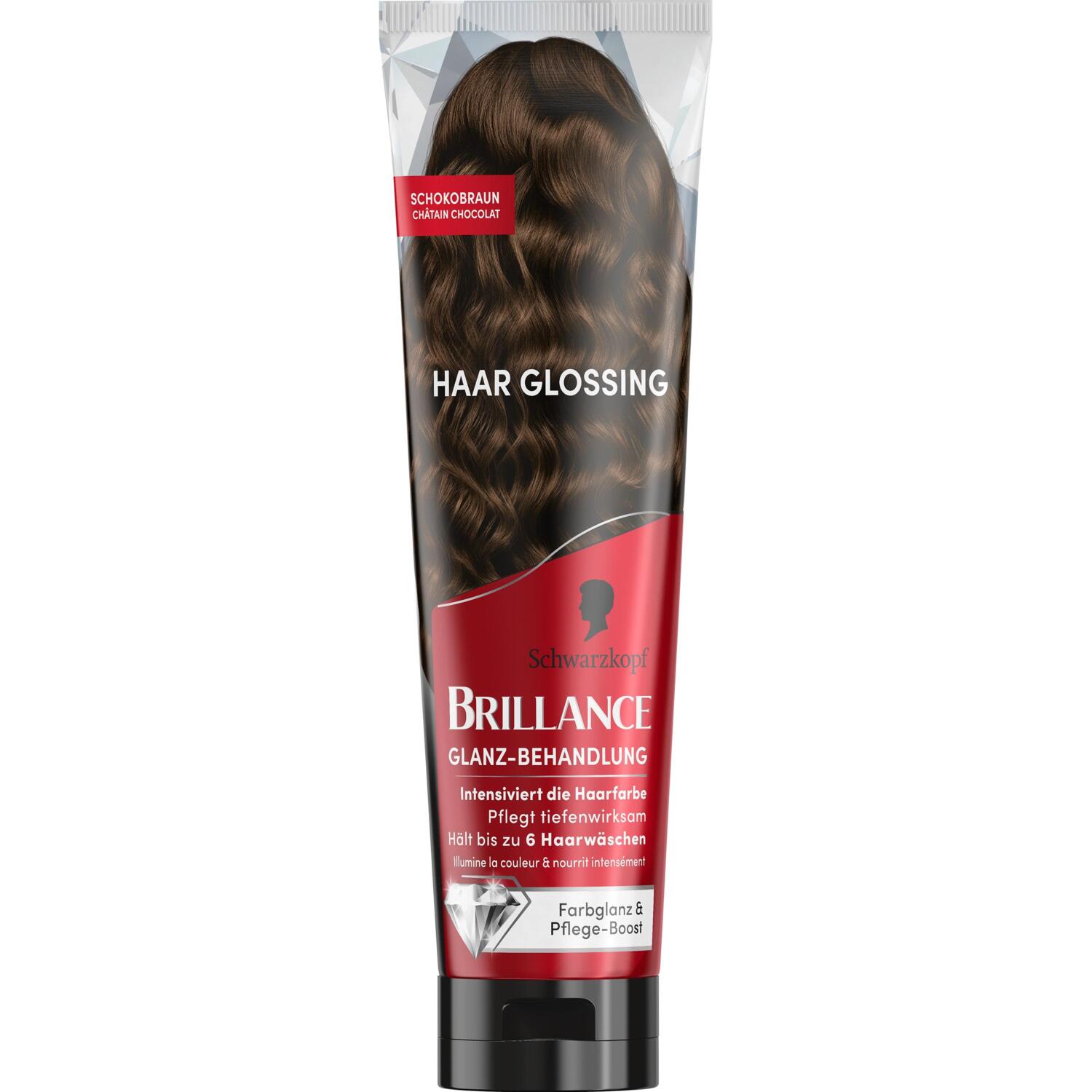 Тонирующий бальзам для волос Brillance Hair Gloss Темный шоколад 150 мл