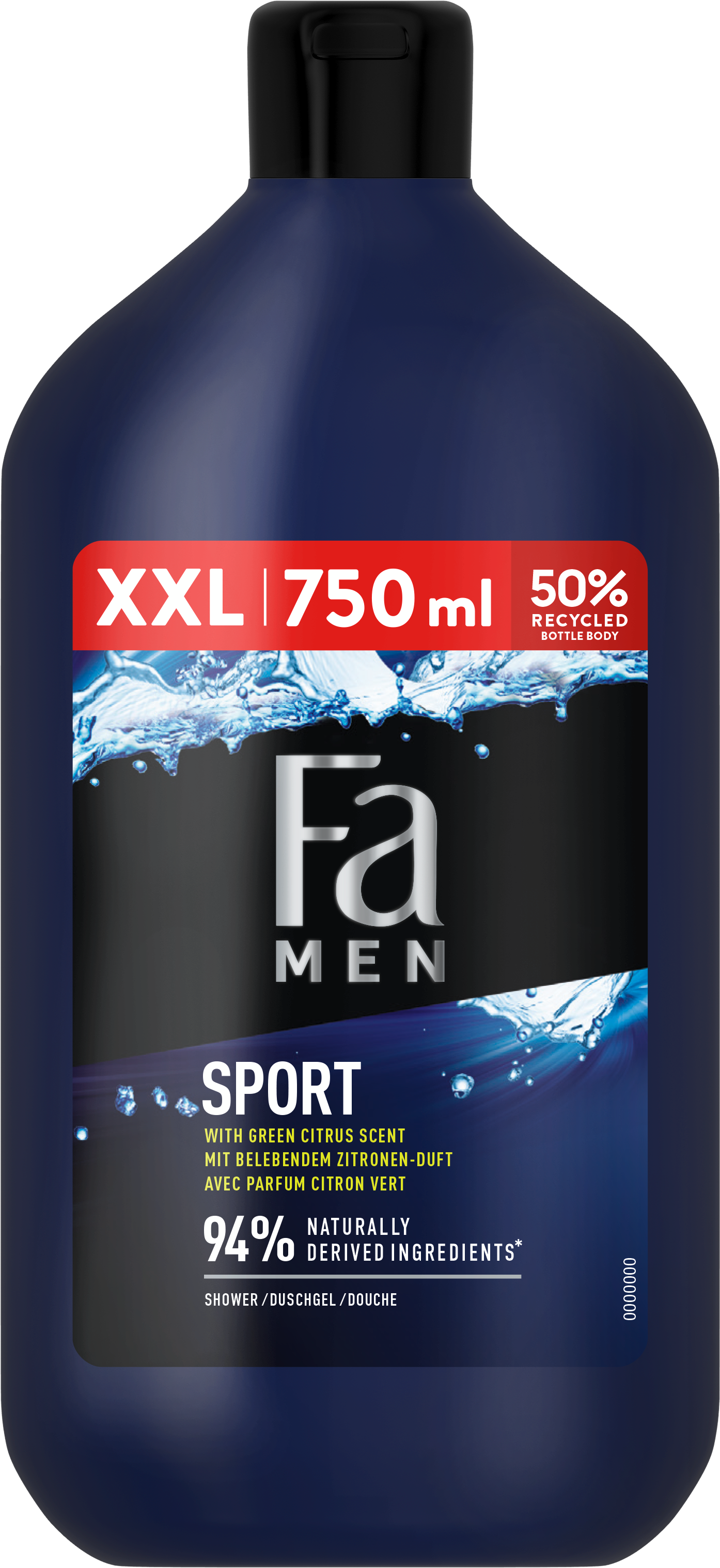 Гель для душа Fa Sport 750 мл фото1
