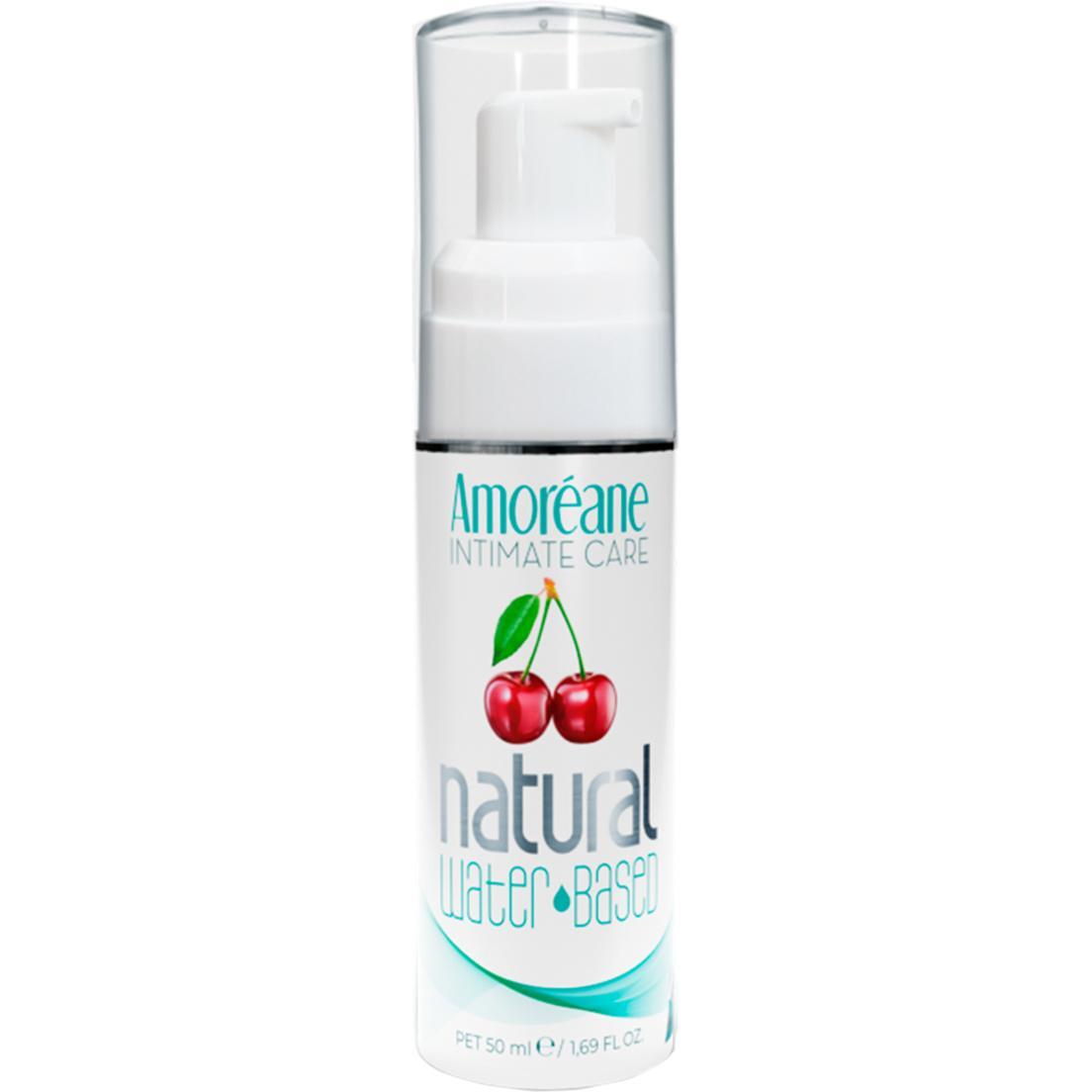 Лубрикант Amoreane Cherry на водной основе с ароматом вишни 50 мл фото