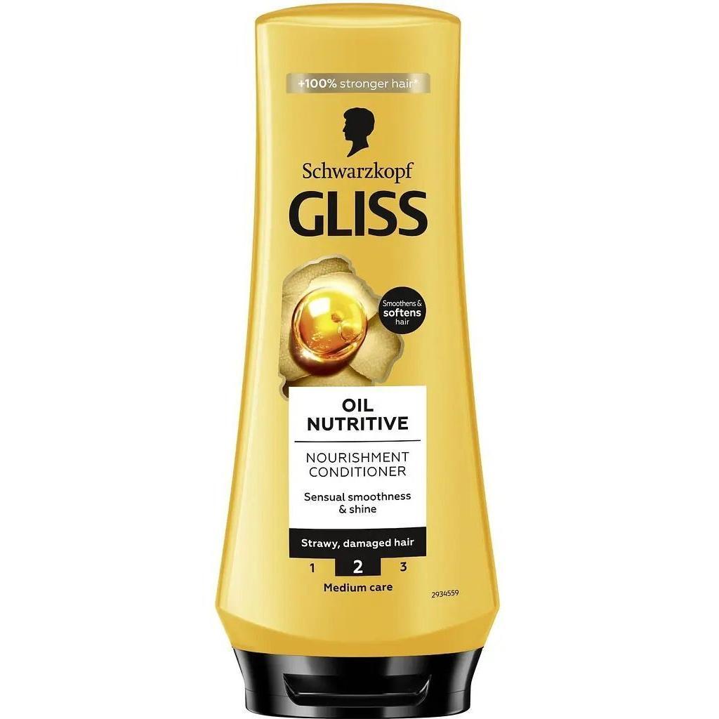 Бальзам для волос Gliss Oil Nutritive 200 мл фото 1