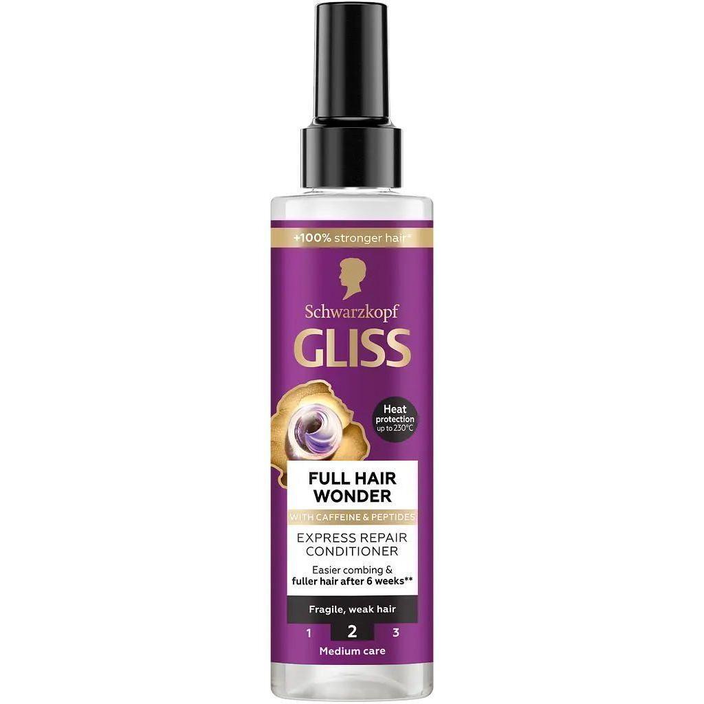 Экспресс-кондиционер восстанавливающий Gliss Kur Full Hair Wonder 200 мл фото 1