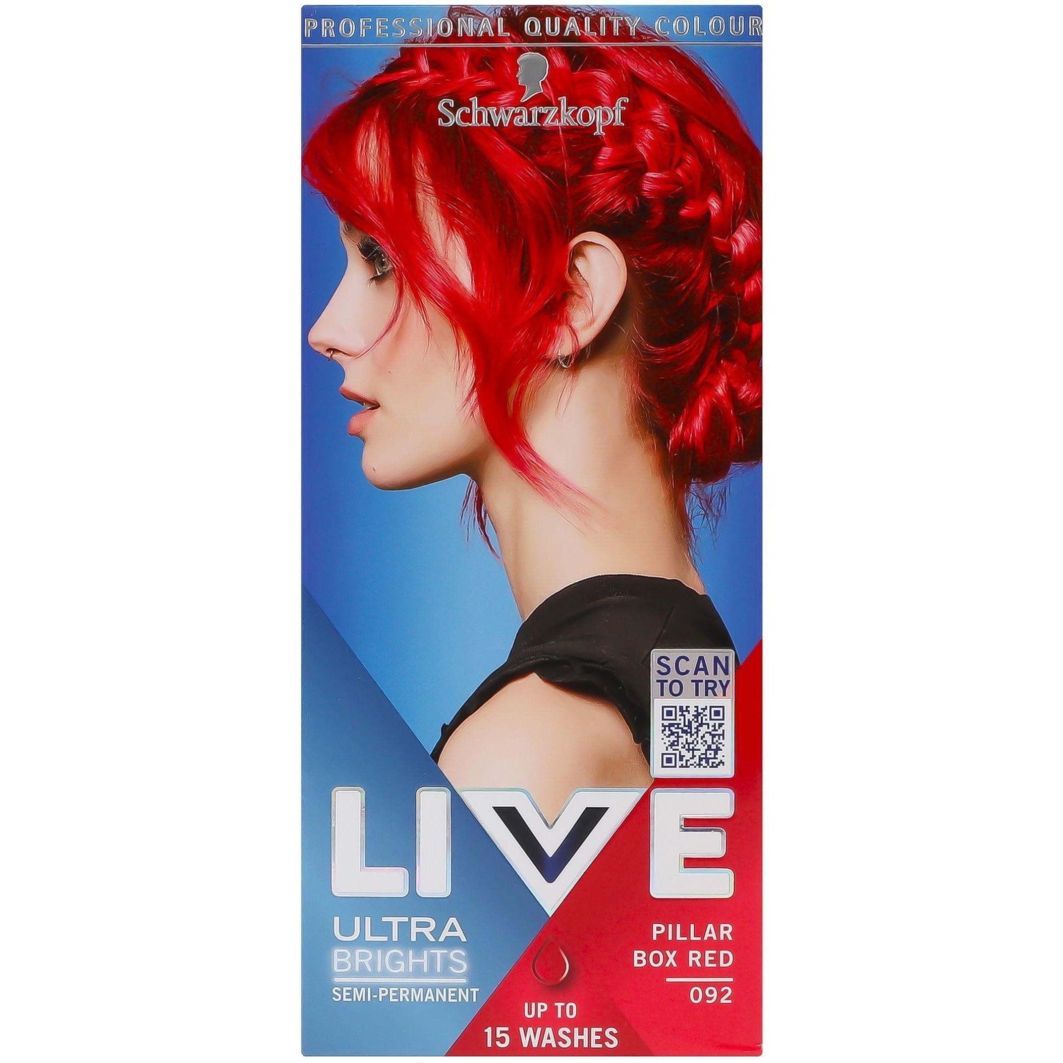 Крем-фарба для волосся напівстійка Live 092 Перчик чіліфото1