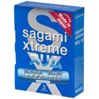 Презервативи Sagami Xtreme Feel Fit латексні 3 шт