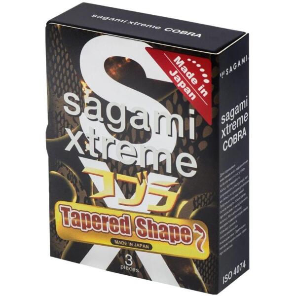 Презервативы Sagami Xtreme Tapered Shape латексные 3 шт