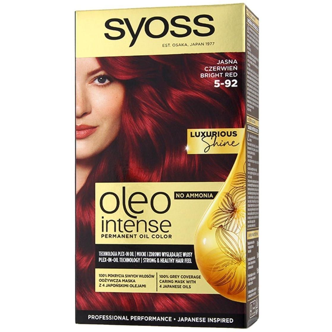 Фарба для волосся Syoss Oleo Intense 5-92 Насичений червоний 115 млфото