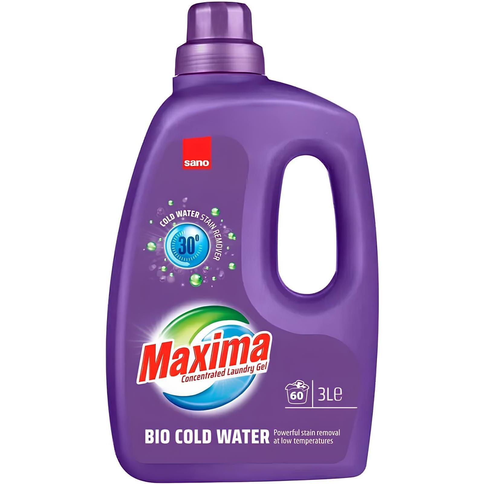 Гель для прання Sano Bio Coldwater 30°C 3 лфото1
