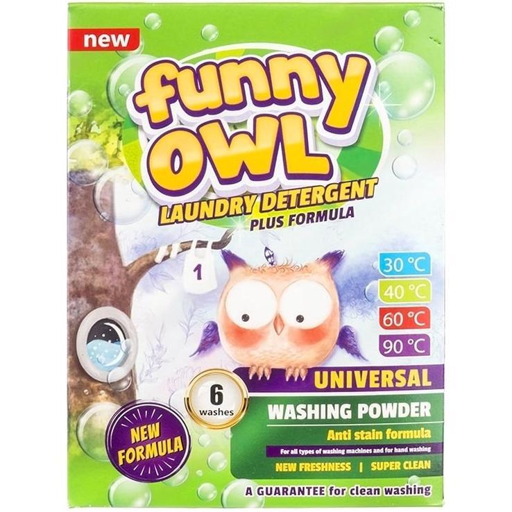 Стиральный порошок Funny Owl Universal 420 г фото 