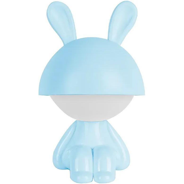 Світильник-нічник Kite LED з акумулятором Cute Bunny, блакитний (k25-316-1-3)фото1